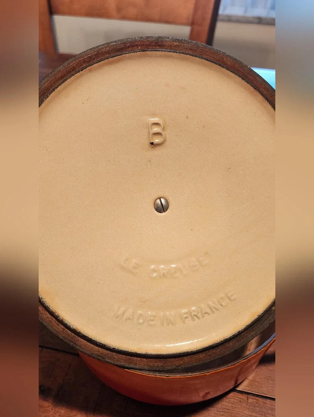 Le Creuset Enamel Cast Iron dutch oven skilet & pan beautiful burnt orange